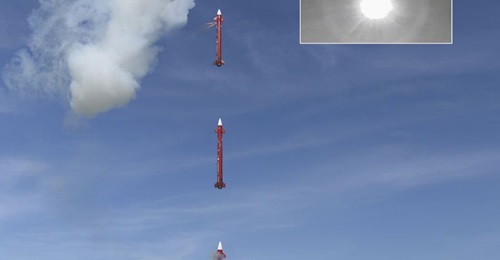 The Cheongung II system has a stated maximum range of 40 km and has been designed to engage not only incoming enemy aircraft but also ballistic missile targets at an altitude of about 20 km.