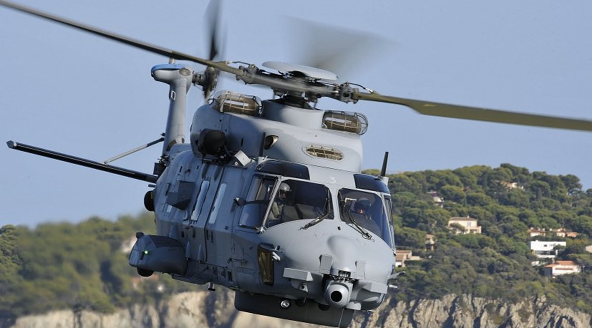 The Deutsche Marine is to receive 31 NHIndustries Sea Tiger helicopters, based on the NATO Frigate Helicopter variant of the NH90 pictured, to replace ageing Westland Mk 88A Sea Lynx anti-submarine warfare/anti-surface warfare helicopters from 2025.