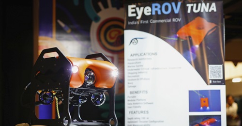 EyeROV is eyeing defence applications with an improved version of Tuna remotely operated vehicle.