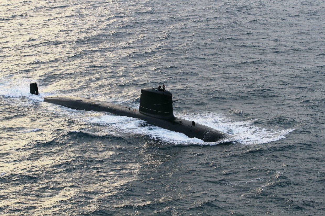 Naval Group has opened a representative office in Manila to support its efforts to supply submarines (such as this Royal Malaysian Navy Scorpene-class platform) to the Philippine Navy. (Royal Malaysian Navy)