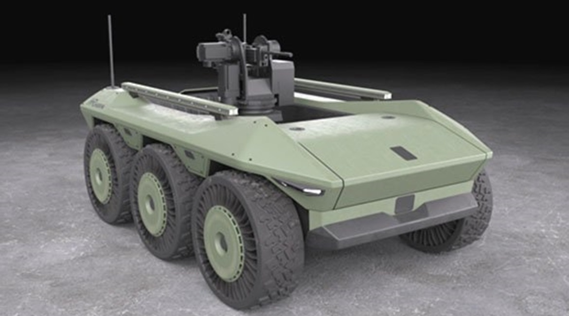 Hyundai Rotem will supply two Multipurpose Unmanned Ground Vehicles that are based on its 6x6 HR-Sherpa platform.