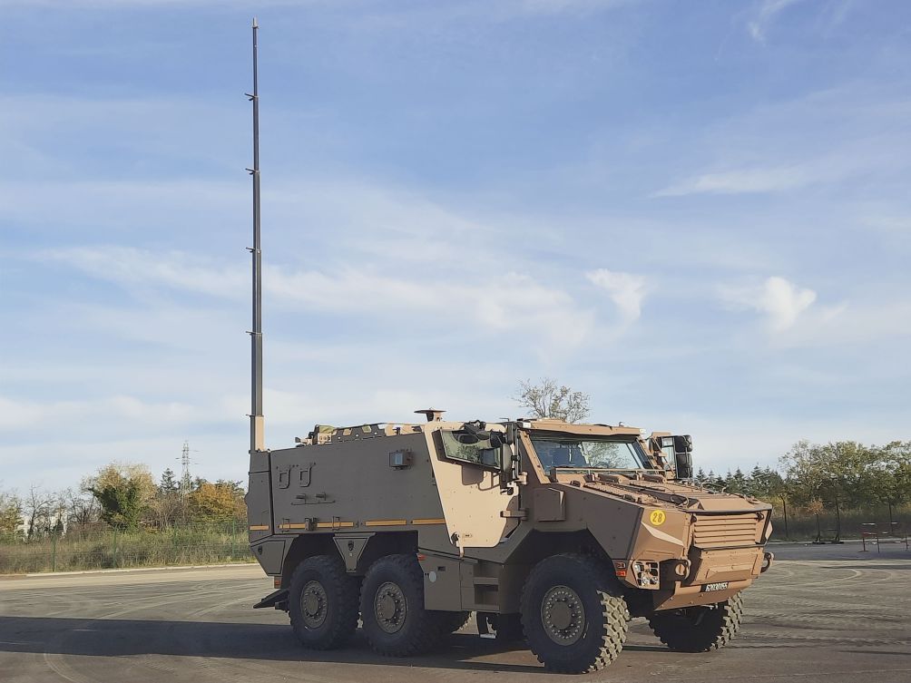 The DGA qualified the Griffon command post vehicle on 13 November. (Nexter)