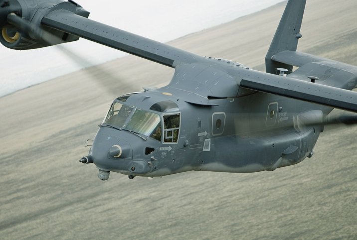 The Pentagon performs CV-22 low altitude training at Camp Fuji in Japan. The US wants to better utilise training opportunities in Japan to improve deterrence in the region, but this requires ‘local understanding’, which a top Pentagon official said can be a tough conversation. (Boeing)