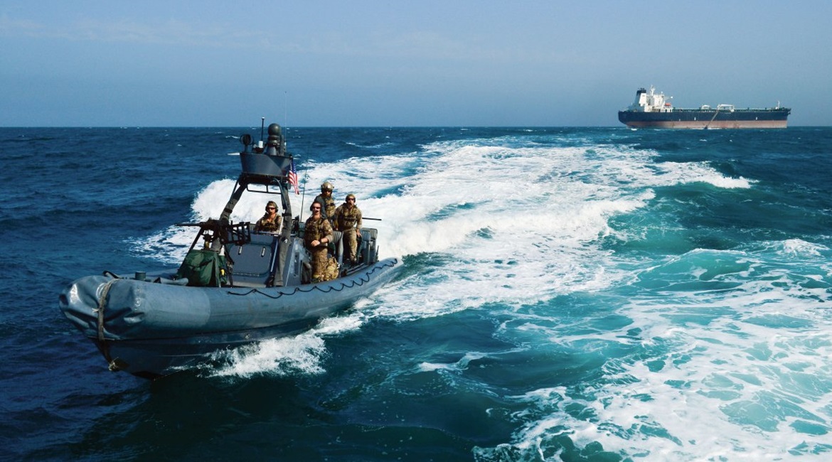 Members of Naval Special Warfare Group 11 (NSWG-11) conduct small boat operations.