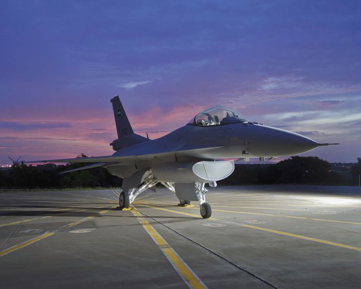 Taiwan’s plan to upgrade 22 RoCAF F-16A/B fighter aircraft to the latest F-16V configuration (seen here) this year remains on track, according to the RoCAF. (Lockheed Martin)