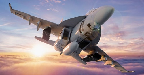 BAE Systems Electronic Systems will manufacture additional seekers for the AGM-158C LRASM under a USD60 million contract from Lockheed Martin awarded in June 2020. The image depicts LRASM mounted on the inner pylons of an F/A-18E/F Super Hornet.