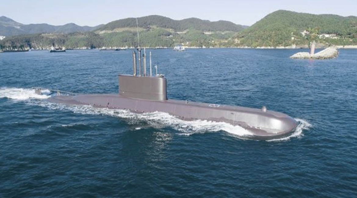 is one of the three Chang Bogo-class submarines already upgraded by DSME. The company secured a contract in December to upgrade three more of these boats.
