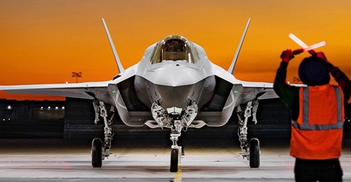 One of the latest batch of three new F-35B aircraft to be delivered to the UK in late November. Lockheed Martin has restated the economic benefits of the programme to the UK economy, ahead of the Integrated Review expected in early 2021.