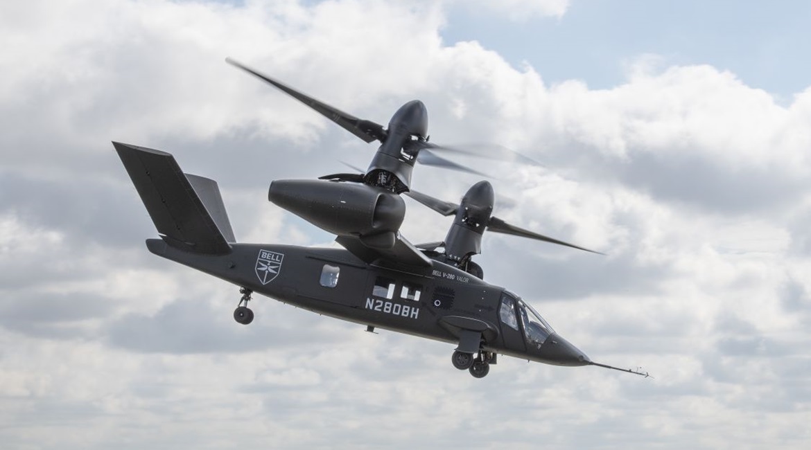 Bell is tuning a new set of software for its V-280 that will improve the aircraft's handling qualities. This software adds additional capabilities, such as position hold and attitude hold, that will reduce pilot workload, according to a company official.