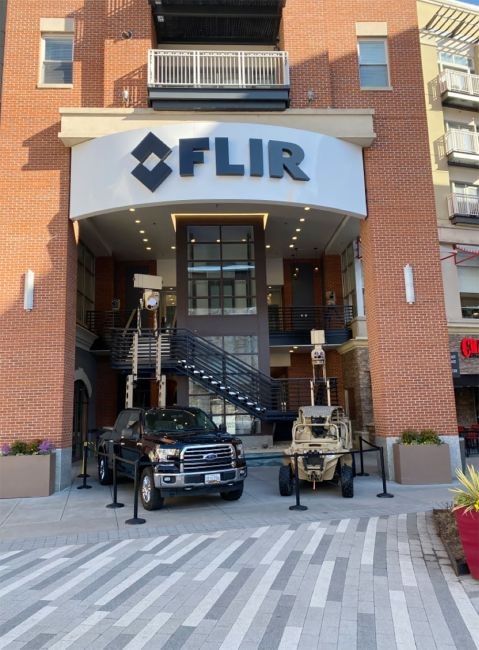 FLIR Systems is based in Arlington, Virginia.