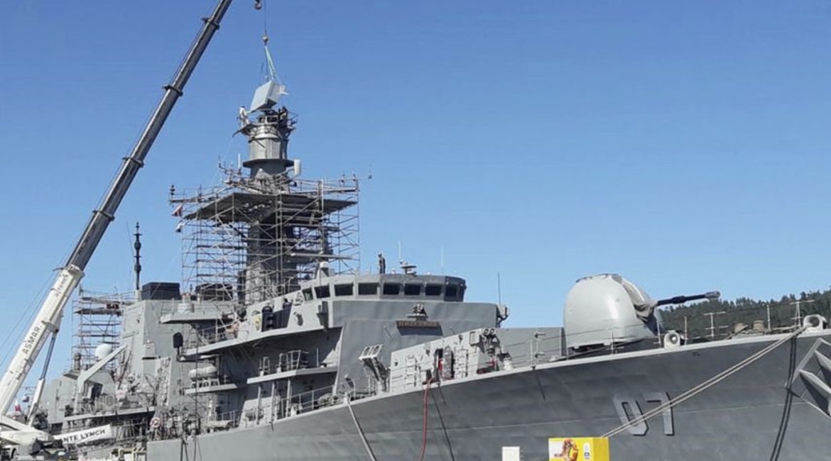 Work continues on Chilean Type 23 frigate upgrade programme
