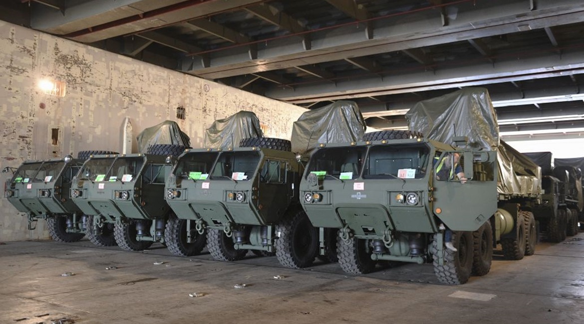 The US Army received its second Iron Dome battery in early January.