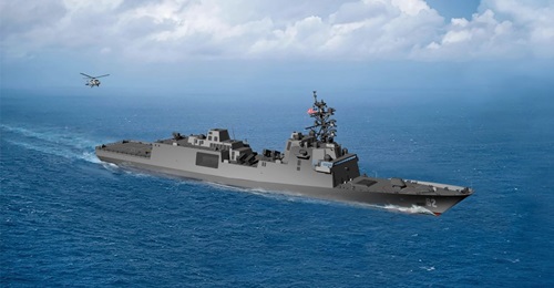 Anti-submarine warfare operational concepts for the guided-missile Constellation-class (FFG 62) frigate are being formed through testing of Littoral Combat Ship mission-package testing.