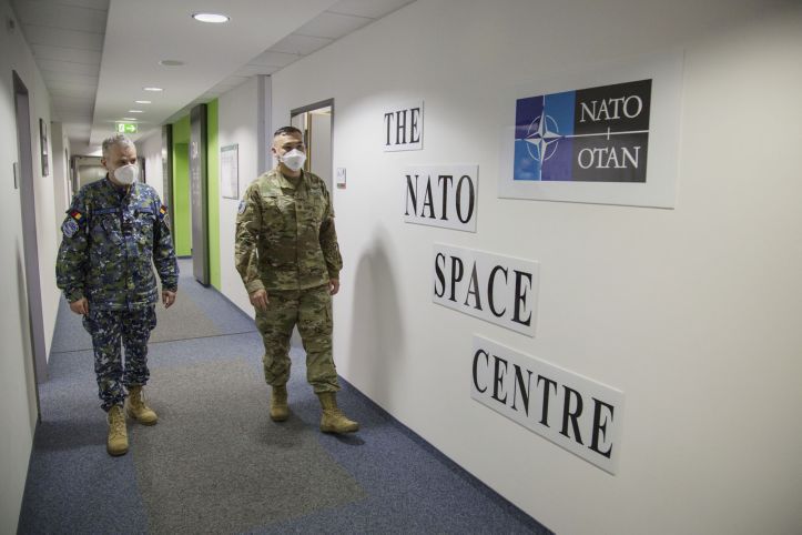 With the Space Centre at Ramstein Airbase currently utilising experts from Germany, the UK, and the US, NATO plans to expand the alliance participating in the capability throughout 2021. (NATO)