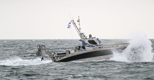 A Seagull USV performing an end-to-end MCM demonstration in 2017 as part of the Belgian Navy's North Sea unmanned MCM trials. Manufacturer Elbit Systems announced on 13 January that it had secured a contract to supply Seagull USVs to an undisclosed nav...