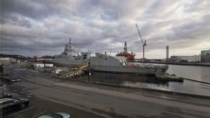 
        The FMA signed a contract with Norscrap West on 11 January to scrap the Fridtjof Nansen-class frigate KNM 
        Helge Ingstad. (FMA)