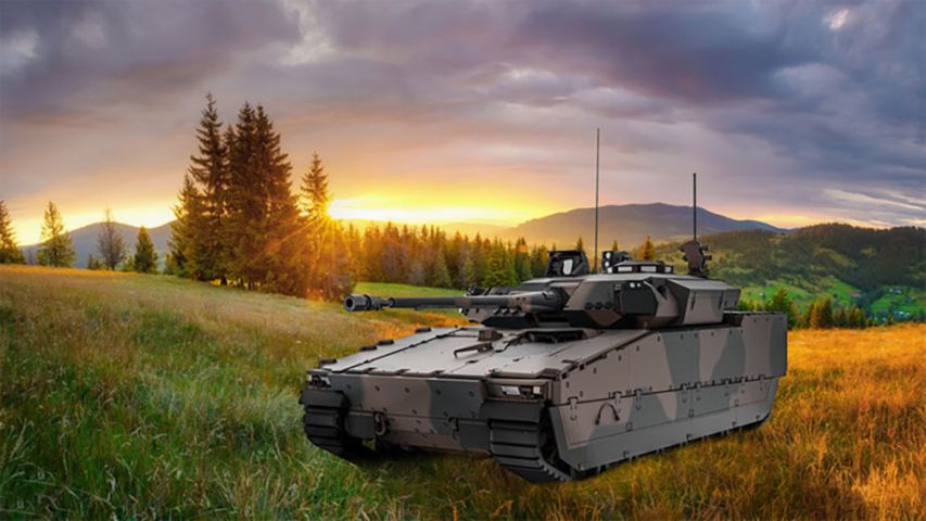 The DMO has signed a contract with BAE Systems for the MLU of 122 RNLA CV9035NL IFVs. (BAE Systems)