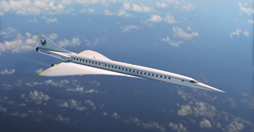Artist's illustration of Boom Supersonic's Overture supersonic aircraft. The US Air Force's outgoing acquisition executive has laid the groundwork for supersonic transport to be the service's next “Prime” technology.