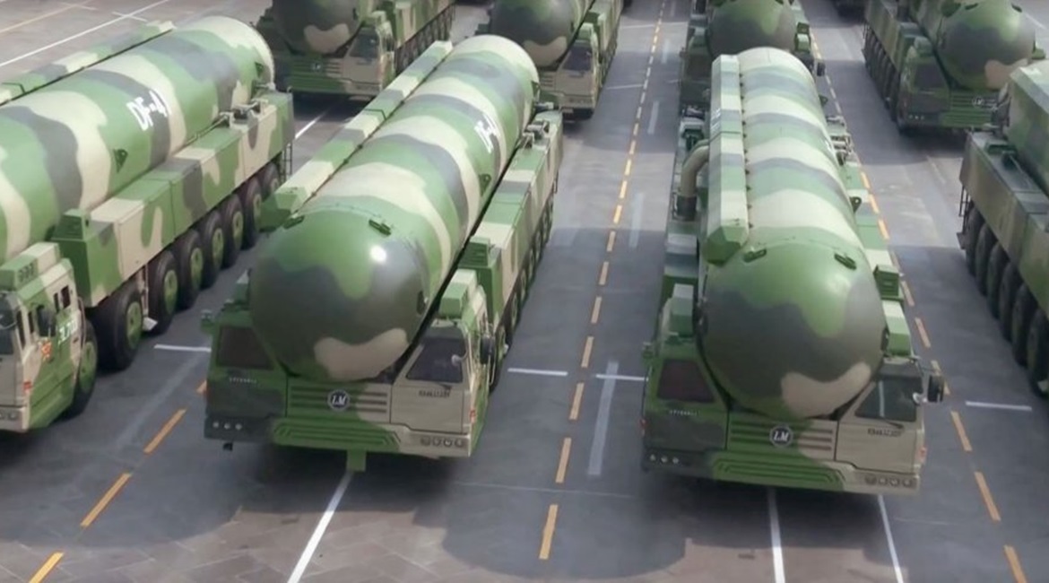 NASIC has changed its designation for China's DF-41 ICBM (seen here during the October 2019 military parade in Beijing) from CSS-X-20 to CSS-20, indicating that it considers development of the weapon has been completed.