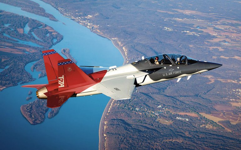The outgoing USAF acquisition chief believes the service needs to better explain to lawmakers that technologies such as digital engineering, demonstrated in programmes such as the T-7A, can allow the service to develop new platforms faster, better, and cheaper. (Boeing)
