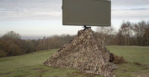 HENSOLDT UK's SPEXER 600 multi-mission, X-band ground-based surveillance radar.