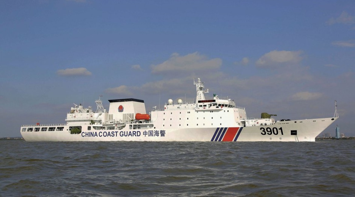 , one of the 10,000 tonne Zhaotou-class cutters operated by the CCG. On 22 January China passed a law allowing the CCG to use firepower - under certain circumstances - against foreign vessels in waters “under China's jurisdiction”...