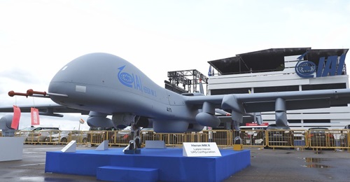 Seen at its public unveiling at the Singapore Airshow in 2020, the Heron MK II has now been selected by an undisclosed central Asian nation which has contracted IAI for one leased and one owned system.