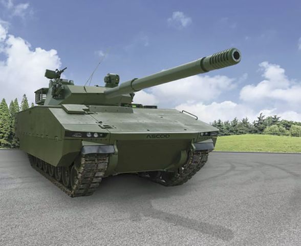 
        Elbit Systems announced on 26 January that it has been awarded a USD172 million contract for the supply Sabrah ASCOD 2 light tanks (similar to this one) and Sabrah Pandur II direct-fire support vehicles to the army of an Asian country, which 
        Janes
         understands to be the Philippines. 
       (Elbit Systems)