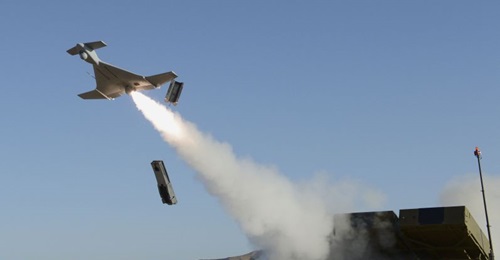 The ground-launched version of the Harop loitering munition system. IAI announced on 1 February that it has signed contracts worth a total of more than USD100 million for the supply of Rotem and Harop loitering munitions to several countries, at least ...