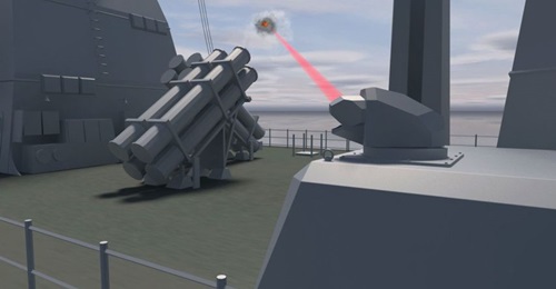 The BAAINBw has awarded a consortium between Rheinmetall Waffe Munition and MBDA Deutschland a contract for an HEL demonstrator to be tested on the German Navy's F124 frigate 
        
         in 2022.