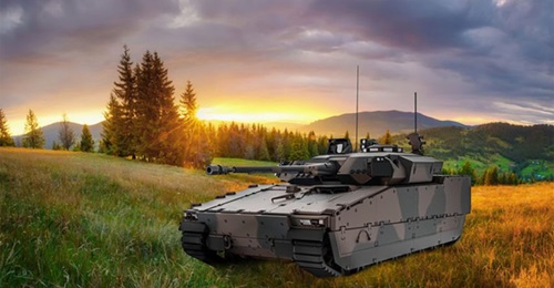 The RNLA's CV9035NL will be fitted with cyber security capabilities from Swedish company Clavister.