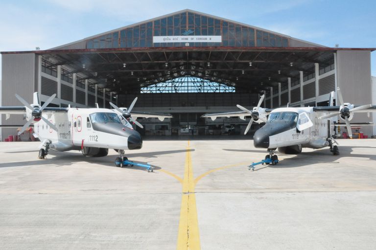 RUAG MRO International announced on 5 February that it is modernising two of the seven Dornier 228 maritime surveillance aircraft operated by the Royal Thai Navy.  (RUAG  MRO International)