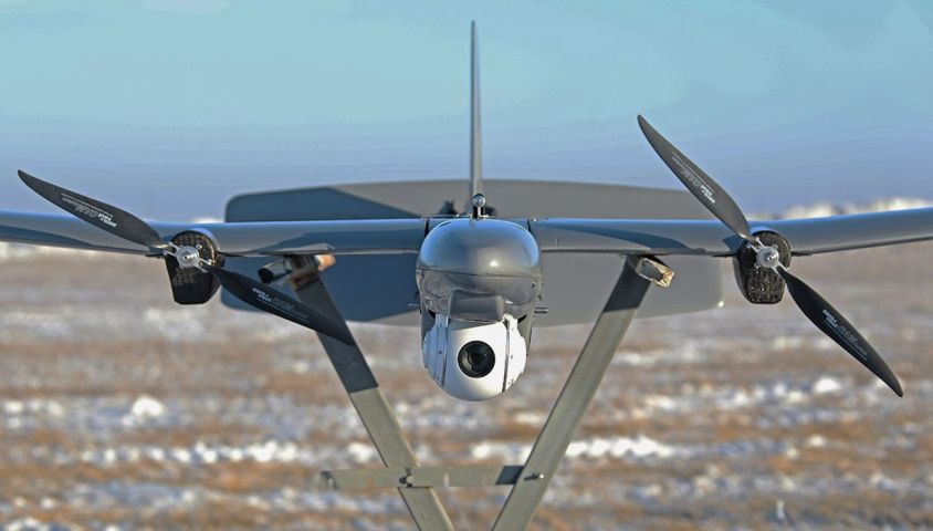 The Kazakh MoD announced on 5 January that field trials are being conducted with a new, locally developed surveillance/reconnaissance UAV. (Kazakh MoD)