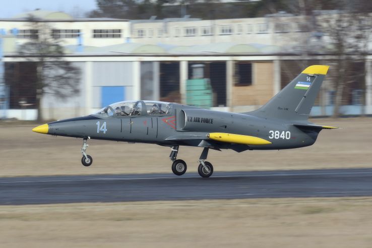 One of six L-39 aircraft returned to Uzbekistan after being overhauled by Aero in the Czech Republic. (Aero)