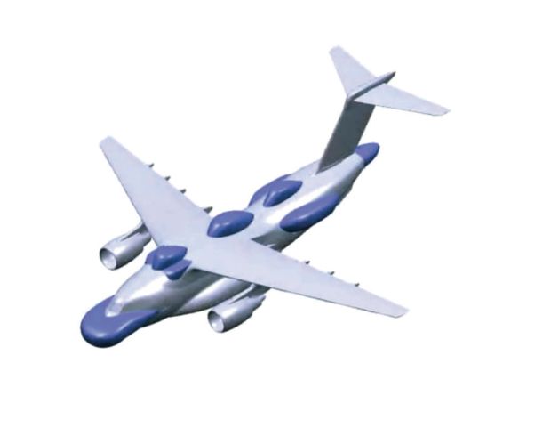 A conceptual computer-generated image from the Japanese MoD of a new EW aircraft for the JGSDF. Japan’s ATLA recently awarded KHI a contract for the development of an aircraft capable of conducting EW operations at stand-off ranges.   (Via Japanese MoD)
