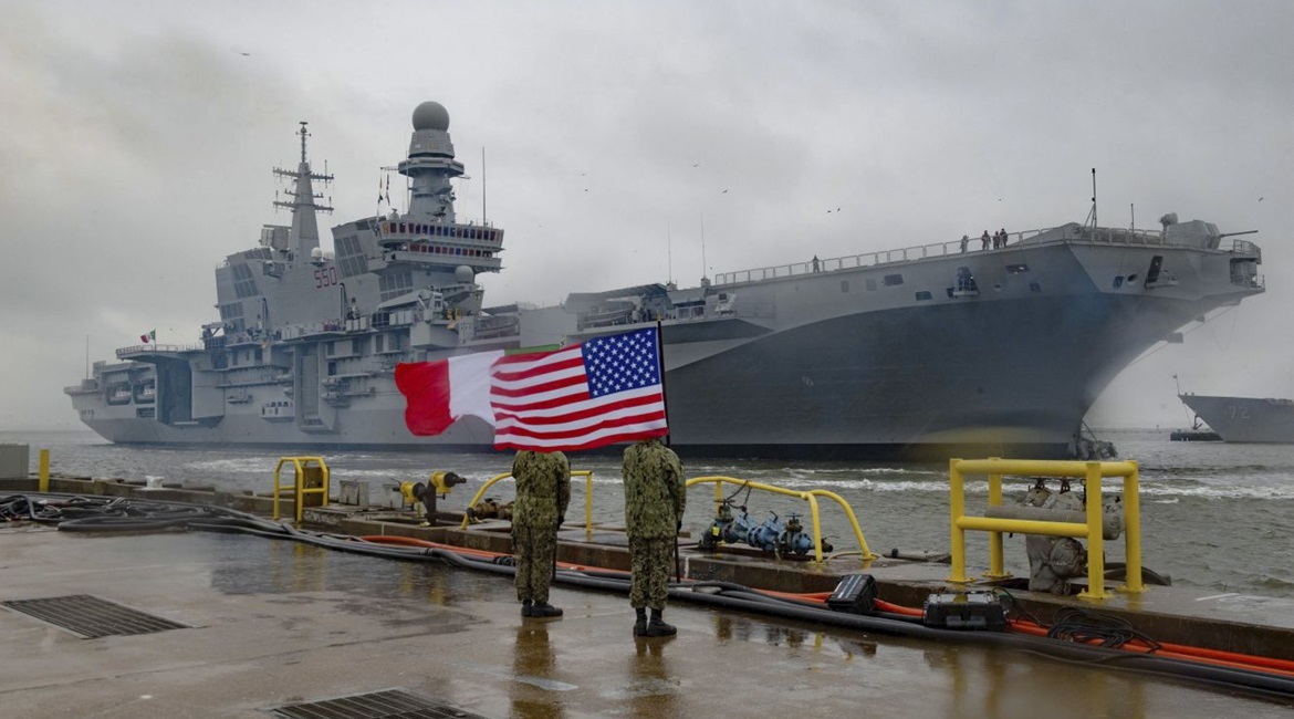 ITS 
        
         arriving in Norfolk Naval Station for the F-35B certification campaign.