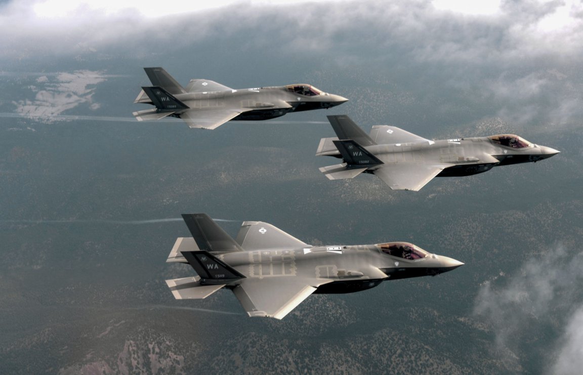 WBB supports several US Air Force programmes, including the F-35, shown here. (Credit: US Air Force)