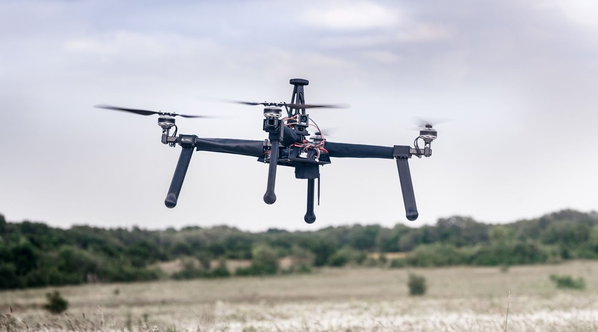 The ×20 UAV from SparkCognition was equipped with a Wi-Fi payload to research localisation, identification and interception of Wi-Fi signals.