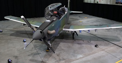 The first of two Textron AT-6E Wolverine light attack aircraft for the US Air Force was received on 17 February. Along with a pair of SNC-Embraer A-29 Super Tucanos, these aircraft will be used to continue its Light Attack Experiment (LAE).
