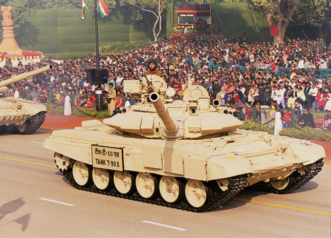 India has begun bolstering its defences along its north-eastern border with India. To this end the formation of an additional armoured brigade has also been proposed. The unit is set to comprise a combined total of 140 licence-built T-72M1 ‘Ajeya’ and T-90S ‘Bhishma’ (similar to his one) MBTs.  (Indian MoD)