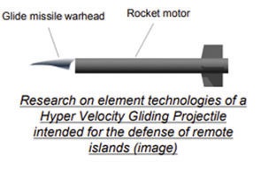 Japan's ATLA is collaborating with MHI on developing a hypersonic glide weapon for the JSDF.