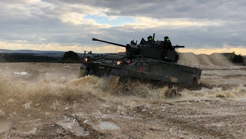 Lockheed Martin UK is worried that the WCSP upgrade of the British Army’s Warrior fleet risks cancellation following the upcoming IRSD.  (Lockheed Martin UK)