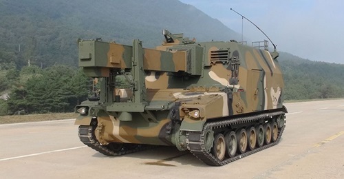 DAPA announced on 23 February that the RoKA has received a third batch of K56 automatic ammunition supply vehicles made by Hanwha Defense.