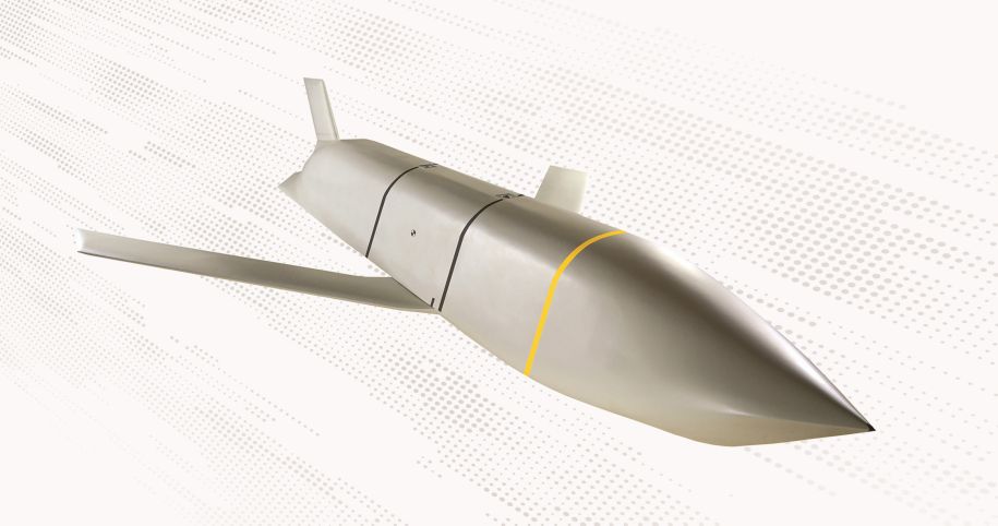 The AGM-152B-2 development will enhance the AGM-158B JASSM-ER (shown in the picture) with a new wing assembly, along with other capability insertions, to deliver a standoff range in excess of 1,000 km. ( Lockheed Martin)