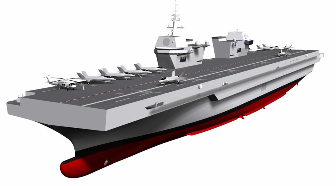 The RoKN unveiled in January a revised conceptual design for its future light aircraft carrier featuring a twin-island arrangement. Work on the carrier project is now set to officially begin in 2022 and be completed by 2033, according to DAPA.