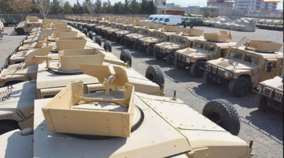 The Afghan MoD announced on 24 February that it received 640 new vehicles from the US for use by the ANA, including 403 Humvees.