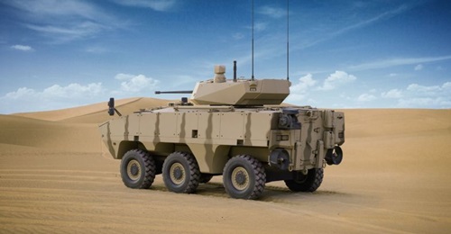 A concept image of the 6×6 Rabdan.