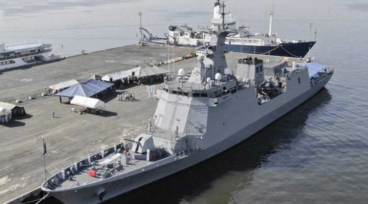 The PN officially welcomed its second and final José Rizal-class guided-missile frigate, the future BRP 
        
         (FF 151), in an arrival ceremony held on 26 February at Pier 13 in South Harbor, Manila.