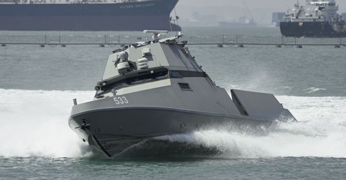 The Republic of Singapore Navy will field new Maritime Security USVs to complement surface combatants such as its the Littoral Mission Vessels.