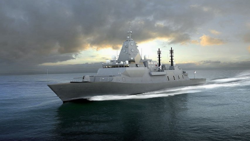 The UK regards BAE Systems’ programme to supply Hunter-class frigates (pictured) to Australia as an example of the partnership approach it wants to promote in efforts to boost exports in the Asia-Pacific. (Royal Australian Navy)
